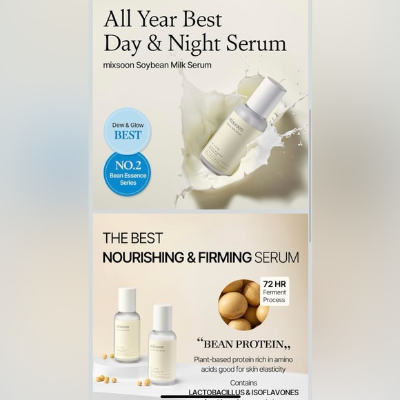 Mixsoon Soybean Milk Serum 1.69oz - Picture 2 of 3